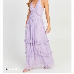 Altar’d State Adora Maxi dress. Size Medium. Halter Style. Like new!